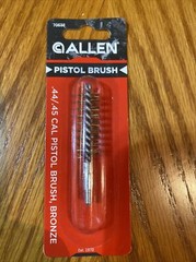 Allen Pistol Cleaning Bronze Brush 8-32 threads .44 .45 cal. 44 45 caliber