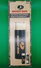 NEW 58 Piece Universal Gun Cleaning Kit, Haas Outdoors, Mossy Oak, Shotgun Shell