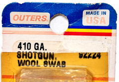 SET OF 2 Outers 410 Gauge Shotgun Wool Swab 92224
