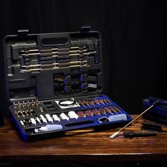 Gun Cleaning Kit Universal for Guns, Gun Brushes for Pistol, Handgun, Shotgun…