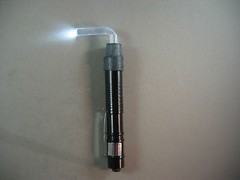 BORE LIGHT NEW BLACK SUPER BRIGHT LED GUNSMITH BORE LIGHT ! HUNTING GUN CLEANING