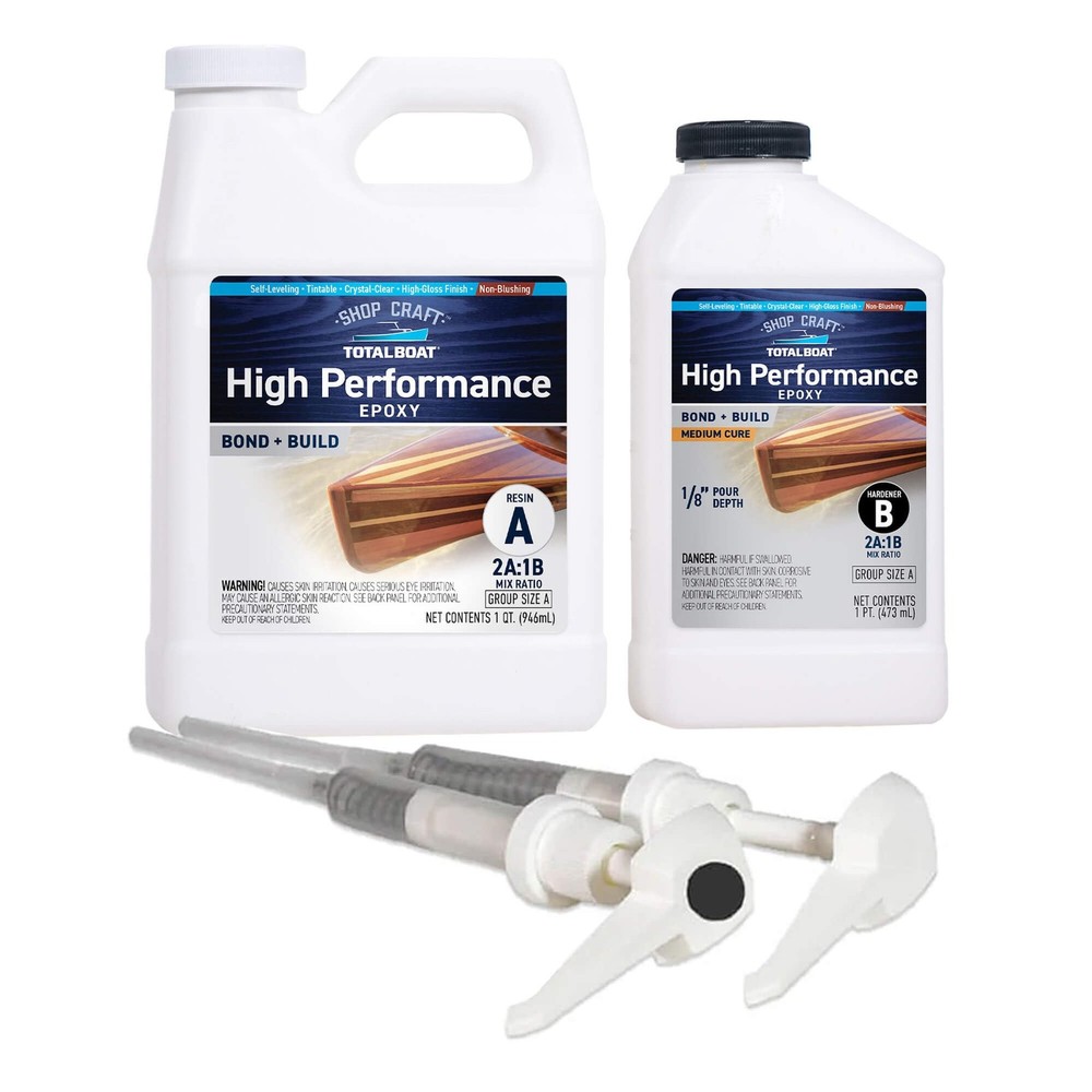 Totalboat High Performance Epoxy Kit – Marine Grade Resin And Hardener