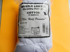 Southern Bloomer Mfg Co; Muzzleloader Cleaning Patches; Half Pound; #108