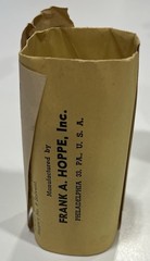 VTG HOPPE’S No. 9 Nitro Powder Solvent Glass Bottle 3/8 Ths Full (PRE BAR CODE)