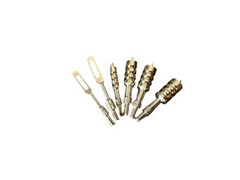 Universal Handgun Cleaning Kit 18 Piece Set Brass Components 22,.357,.38,9mm,.45