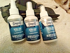Gunslick Ultra-Lube All Weather Gun Oil, 4 oz., three (3)