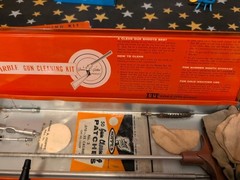 Vintage Marble Gun Cleaning Kit METAL CASE Used as is gunsmith Free Shipping JS