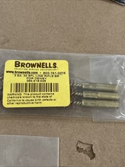 NEW Brownell’s Bronze Bore Brushes LOT of FIVE PACK ASSORTED CALIBER