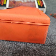 Hoppes No 9 Vintage Gun Cleaning Kit Orange Case Original Box READ