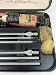 VINTAGE SEARS GUN RIFLE CLEANING KIT .22 & .33 CAL (Used)