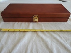 Hoppes Vintage Gun Cleaning Kit 11 Pcs/ Wood Case,Guide Manuel