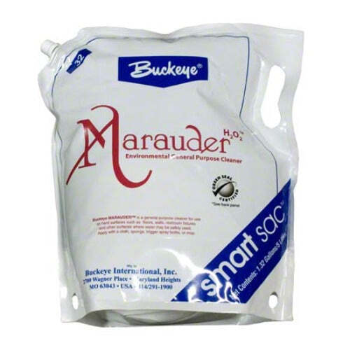 Buckeye Marauder H2O2 General Purpose Cleaner – 3 Smart Sacs (5 Liter Stand Up P