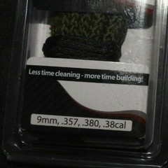Ultimate Rifle Build Bore Cleaner New in Package for 9mm, 357,380, 38cal