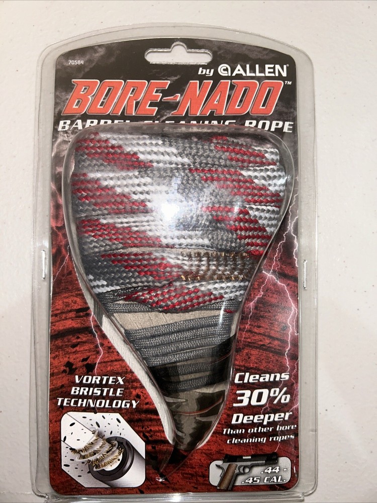 NEW ALLEN 70584 44 45 CAL PISTOL ALL BORE-NADO BARREL CLEANING ROPE