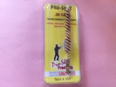 1 Lot of 4 Various Pro Shot Brass Brushes (.45 Cal, .30 Cal, 7mm, .223Cal)