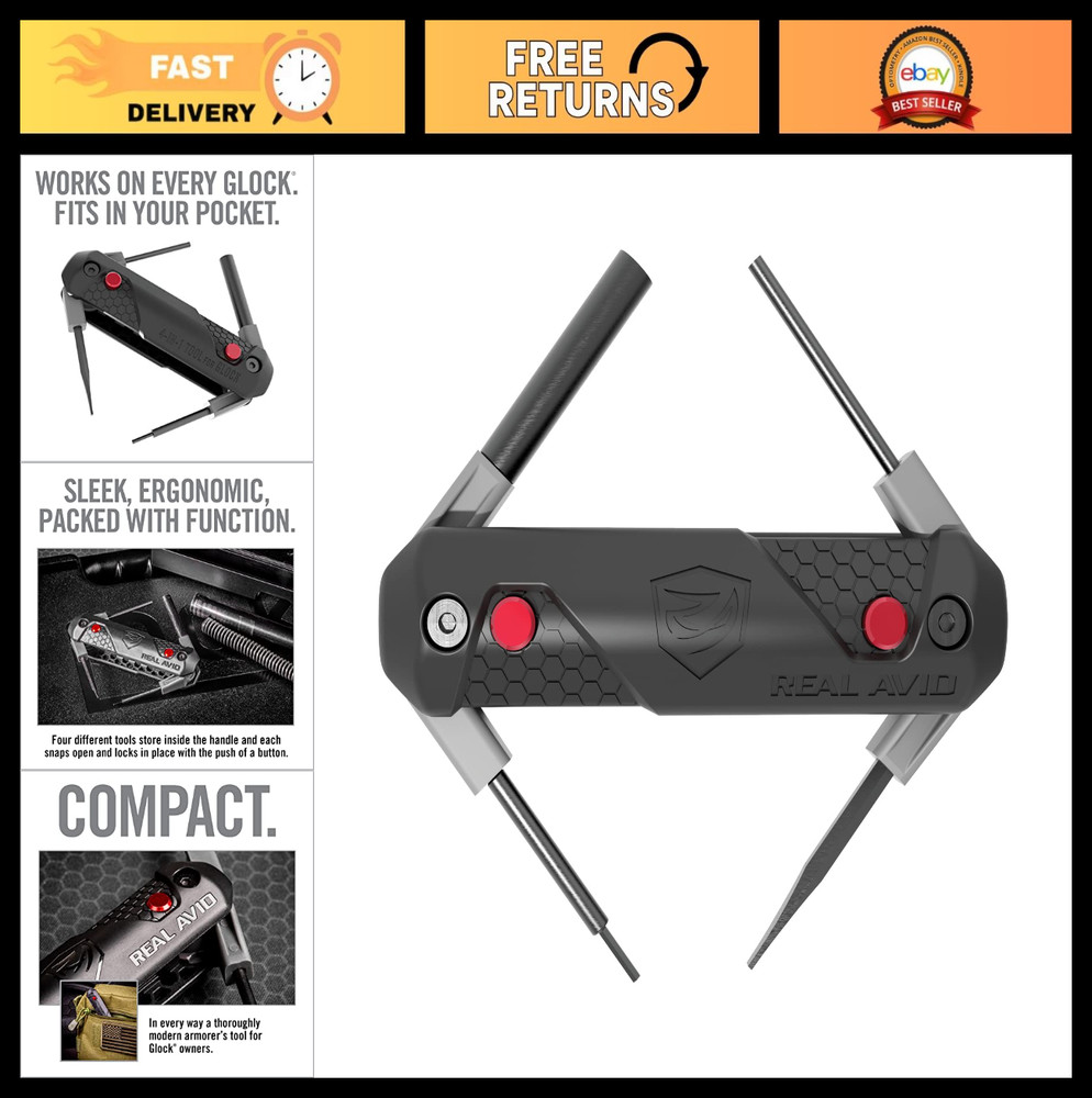 Glock Accessories – 2-in-1 Tool, 4-in-1 Tool & Pro Pack with Gun Mat & Cleaning
