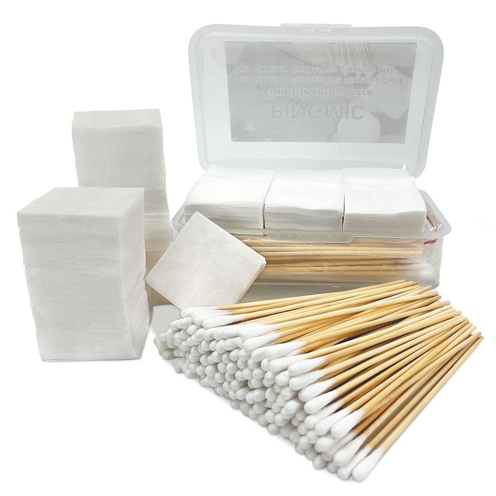 Gun Cleaning Supplies in Storage Box – Patches 300PCS and Long…