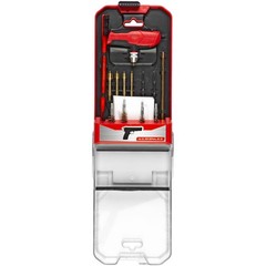 Birchwood Casey HNDGCLNKIT Handgun Cleaning Kit 16 Pieces Black/Red