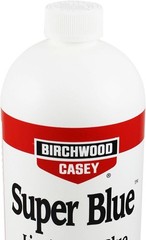 32oz Birchwood Casey Super Blue Liquid, Extra Strength Gun Metal Bluing
