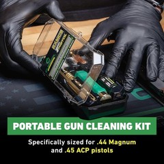Clenzoil Pistol Basics Single-Caliber Cleaning Kit – All-in-One Gun Cleaning…