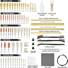 Universal Supplies for All Caliber Pistol Rifle Handgun Shotgun Hunting Cleaning