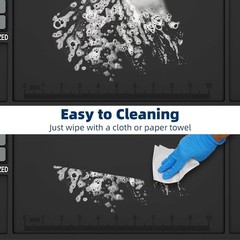 Pistol Gun Cleaning Mat Gun Cleaning Pad W/ Magnetic Organizer Parts Tray