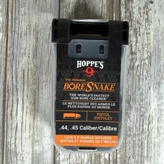 Hoppes 24004D Pistol/Revolver Boresnake Gun Cleaner for .44 .45 Caliber Handguns