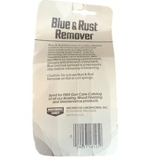 Birchwood Casey Blue & Rust Remover 3 Fl Oz Solution Metal Surfaces Instruments