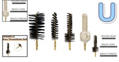 .308 Caliber Gun Cleaning Set: Nylon and Brass Brushes for Perfect Maintenance