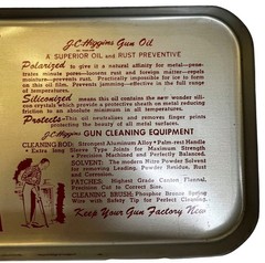 Vintage J.C. Higgins Gun Cleaning Kit No. 2145 Sears Roebuck Complete with Oil
