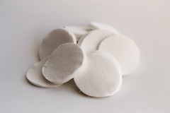 .40-.49 CAL. 1 1/8″ ROUND .010″ THICK DRY SHOOTING PATCHES / QTY. 100 / EMSS4101