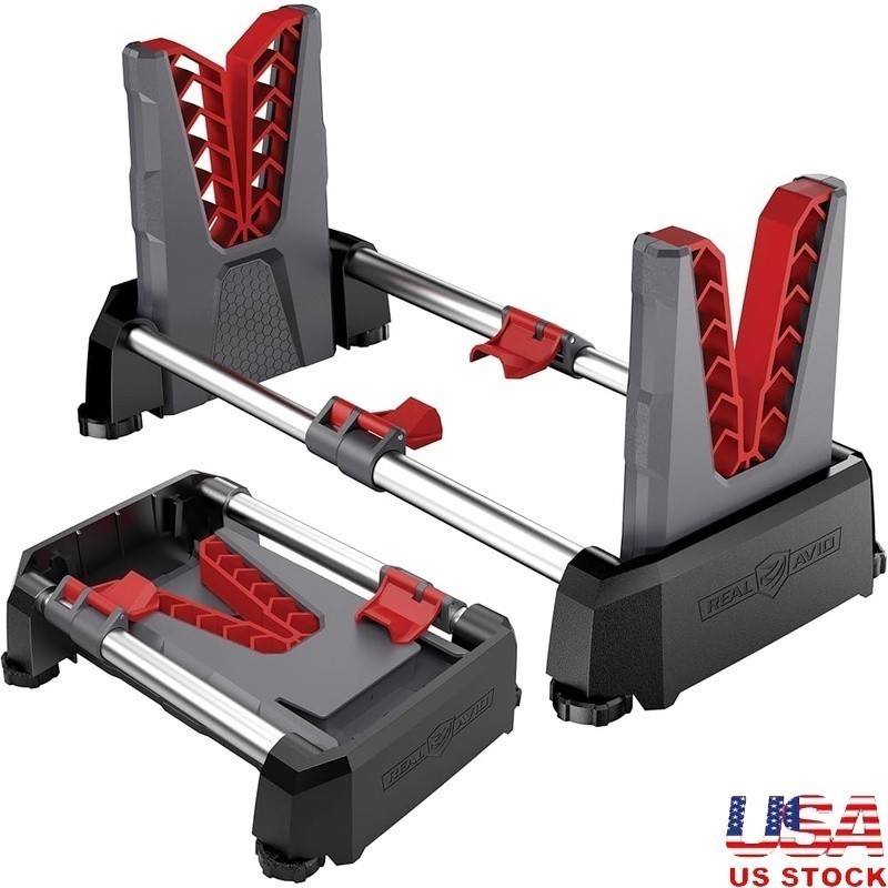 Portable Gun Stand Rifles & Shotguns Adjustable Non-Slip Cleaning Vise New