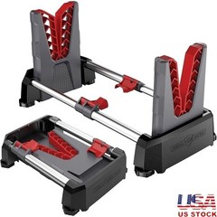 Portable Gun Stand Rifles & Shotguns Adjustable Non-Slip Cleaning Vise New