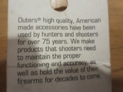 Outers .243 .25 caliber Rifle 6 mm bore brush 83104