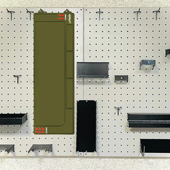 Rifle Shotgun Cleaning Mat – Large Magnetic Gun Mat with Organizer Parts Tray, A