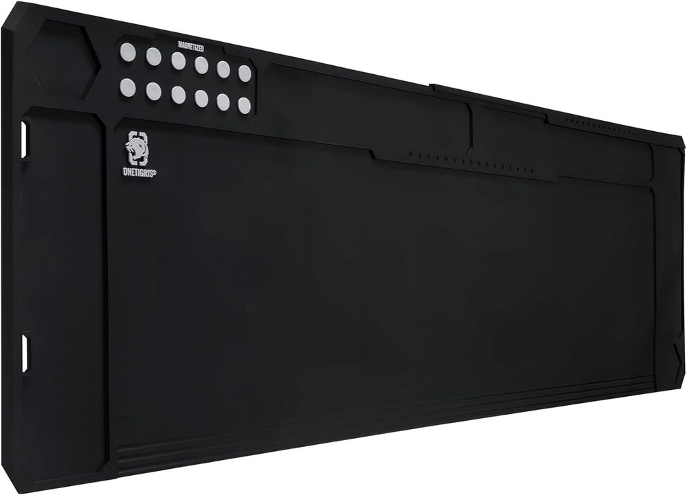 OneTigris Gun Clean Mat Magnectic for Table, Extra Large X-Large, black