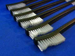 NEW 7″ 10 PC DOUBLE COPPER BRASS STEEL NYLON PLASTIC GUN CLEANING BRUSH SET !!