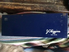 J. C. Higgins shotgun cleaning kit no. 2144 tin only