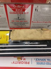 Vintage Outers Gunslick Rifle Cleaning Kit 477 30 Cal 478 Shotgun Pistol Red Box
