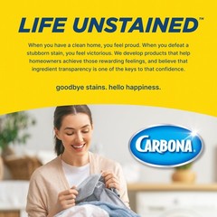 Carbona 2-In-1 Oxy-Powered Carpet Cleaner 13.5 Fl Oz Spot Cleaner Dual