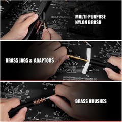 Gun Cleaning Kit .22,.35,.45 Caliber 9mm Cleaning Kit&Pistol Cleaning Kit