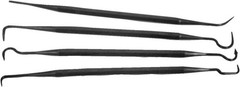 High-Strength Gun Cleaning Picks Set of 4 – Curved Ends for Precision Cleaning