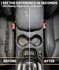 Car Wipes Interior Cleaning Kit -3-in-1 Car Cleaning Wipes 3 Pack (90 Wipes)