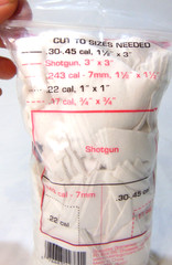 Outers Bulk Universal Gun Cleaning Patches All Sizes 200 Per pack 42380