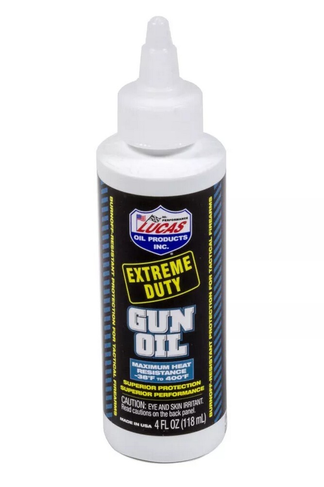 Lucas Oil Squeeze Extreme Duty Gun Oil Conventional 4 oz – 10877
