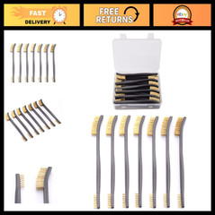 24 Pack Double-Ended Gun Cleaning Brushes – 7″ Nylon & Brass All-Purpose Tool