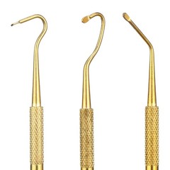Hoppe’s Cleaning Picks Brass 4 Piece Set Includes 3 Brass Picks with Different