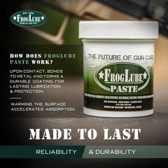 FrogLube Bio Based Gun Lubricant Non Toxic Mint Scented Grease for Firearms
