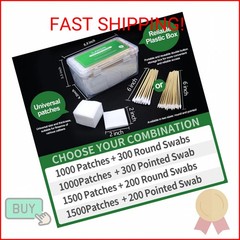 ILANSIN 1700PCS Gun Cleaning Supplies—1500PCS Gun Cleaning Patches +200PCS 6‘’ P