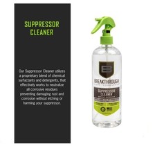 Breakthrough Clean Suppressor Cleaner Solvent 16oz Pump Spray Bottle BTSC-16OZ